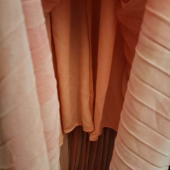 Ted Baker 'Mirelia' Cross Front Pleated Midi Dress - Coral - Picture 16 of 16